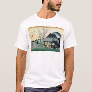 21. 丸 宿, 広 Maruko-juku, Hiroshige, Ukiyo-e T-shirt