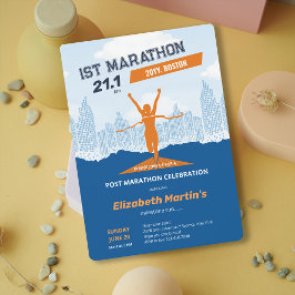 21.1km 1e Marathon-Post Marathonfeest Kaart
