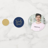 21 21ste verjaardag van de 21ste goudprijs en de m confetti (Achterkanten)