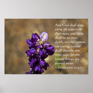 21:4 Witte letters Poster