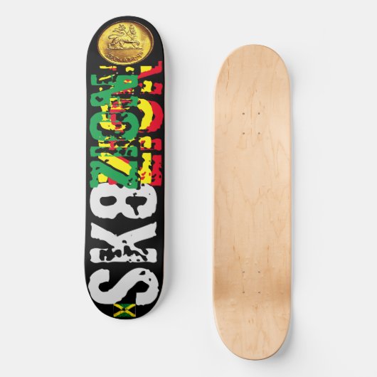 21,6 cm Skateboard Deck (Voorkant)
