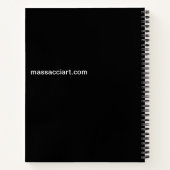 21,6 x 28 cm spiralen notitieboek (Achterkant)