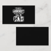 21.Arborist voor een boomtrimmer Visitekaartje (Voorkant / Achterkant)