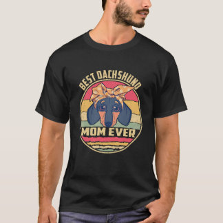21 Beste Dachshund Moeder Ooit Vintage T-shirt