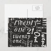 21 BRIEFKAART (Voorkant / Achterkant)