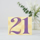 21 BRIEFKAART (Staand voorkant)