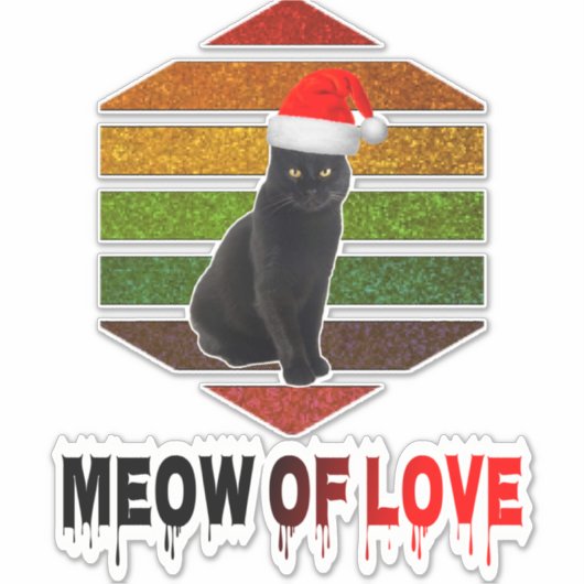 21.cute esthetische trending bestselling zwarte ka sticker (Voorkant)