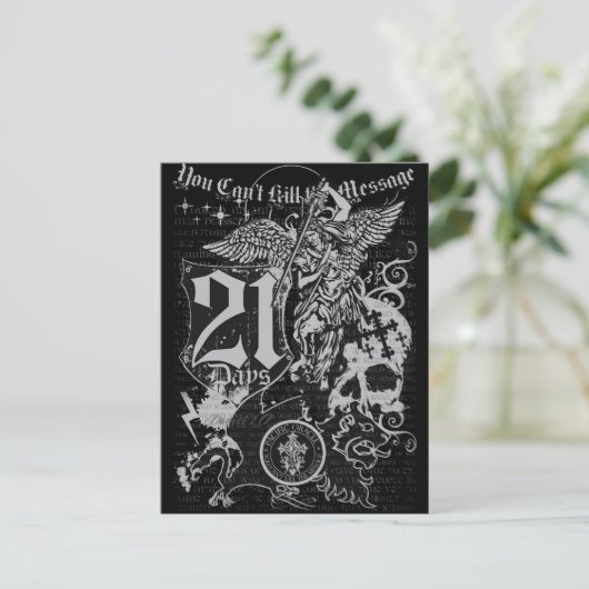 21 dagen briefkaart (Staand voorkant)