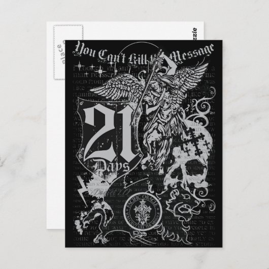 21 dagen briefkaart (Voorkant / Achterkant)