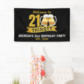 21 & DORSTIG-21E VERJAARDAG SPANDOEK (Insitu)