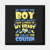 21 - Down Syndrome Awareness Neef Magneet (Voorkant)