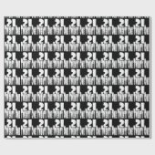 21 Eenentwintigste verjaardag Cadeaupapier (Vlak)