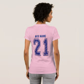 21 Eigen Jersey T-shirt (Achterkant volledig)