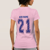 21 Eigen Jersey T-shirt (Achterkant)