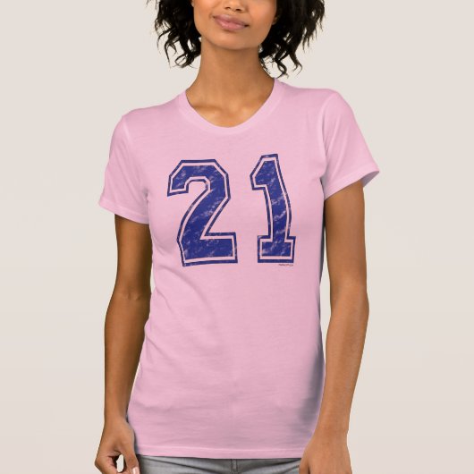 21 Eigen Jersey T-shirt (Voorkant)