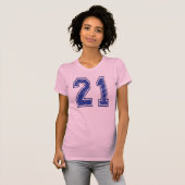 21 Eigen Jersey T-shirt (Voorkant volledig)