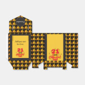 21 en nog steeds rookheet bedankdoosjes (Uitgevouwen)