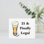 21 en tenslotte Juridisch Briefkaart (Staand voorkant)