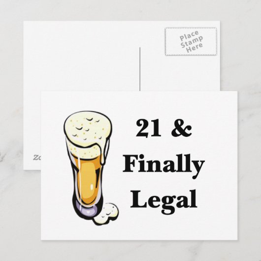 21 en tenslotte Juridisch Briefkaart (Voorkant / Achterkant)