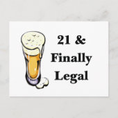 21 en tenslotte Juridisch Briefkaart (Voorkant)