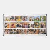 21 Fotogalerij Gepersonaliseerde witte bureaumat (Voorkant)