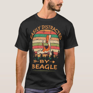 21 Gemakkelijk Afgeleid Door Beagle T-shirt