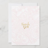 21 Grafische roze anananappel van Birthday Party Kaart (Achterkant)