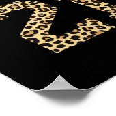 21 Hallo | Cute 21e verjaardagsnaveldruk Poster (Hoek)