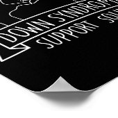 21 Hand Down Syndroom Ondersteuningsteam Poster (Hoek)