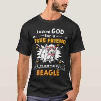 21 Hij vroeg aan een ware vriend van God, een Beag T-shirt