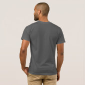 21 Ik ben de 'Birthday' 'BYGoud en Zilver' T-shirt (Achterkant volledig)