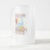 21 in stijl vieren matglas bierpul (Voorkant links)