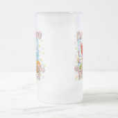 21 in stijl vieren matglas bierpul (Center)