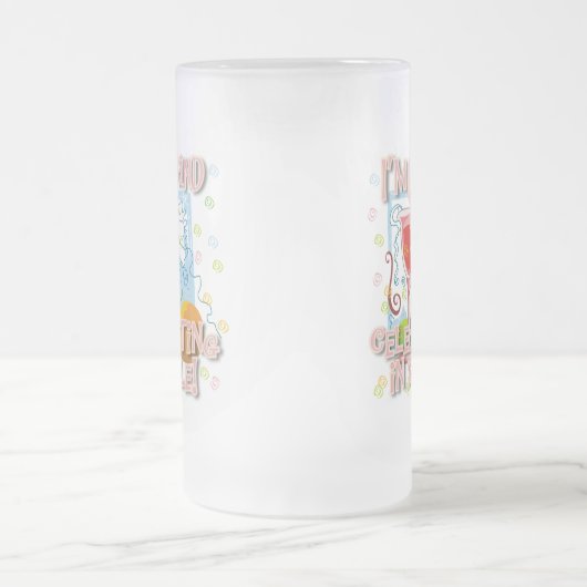 21 in stijl vieren matglas bierpul (Center)