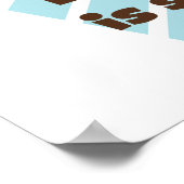 21 is Sweet Birthday T-shirts en cadeautjes Poster (Hoek)