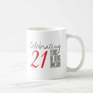 21 jaar lang super zijn koffiemok