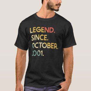 21 jaar  legenda sinds oktober 2001 21e bi t-shirt