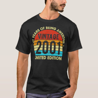 21 jaar oud  2001 LimitedEdition Retro 21s T-shirt