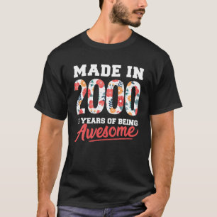 21 jaar oud 21 september 2010 Geweldige Floral 200 T-shirt