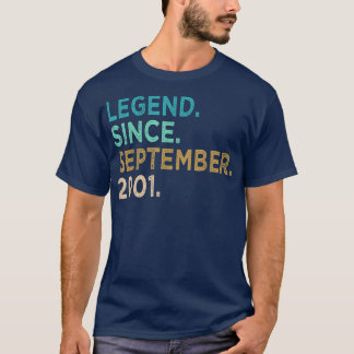 21 jaar oud geld Geweldige sinds september 2001 21 T-shirt