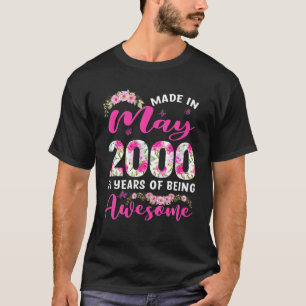 21 jaar oud in mei 2000 t-shirt