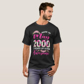 21 jaar oud in mei 2000 t-shirt (Voorkant volledig)