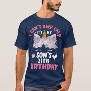 21 jaar oud kan ik mijn zoon 21th Birthda laten ka T-shirt