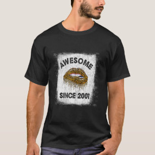 21 jaar oud vogelfeest Geweldige sinds 2001 T-shirt