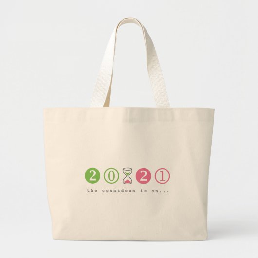 21 jaar oud worden grote tote bag (Voorkant)