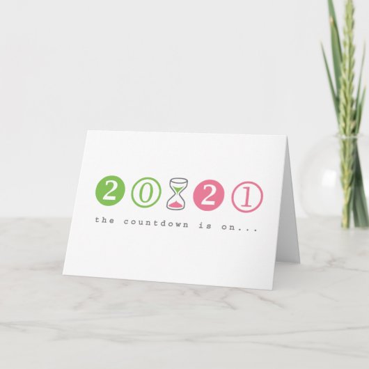 21 jaar oud worden kaart (Voorkant)