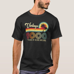 21 jaar oude begrafenis 2000 21e verjaardag t-shirt