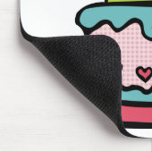 21 jaar oude Birthday Cake Muismat (Hoek)