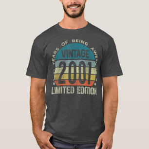 21 jaar oude cadeautjes 2001 Limited Edition 21s T-shirt