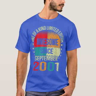 21 jaar oude geschenken Geweldige sinds september  T-shirt